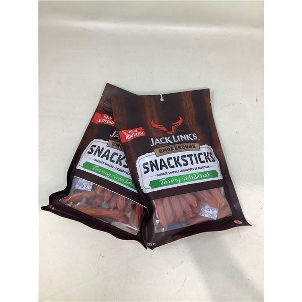 Jack Links Turkey Sausage Snacks (2 X 225G)