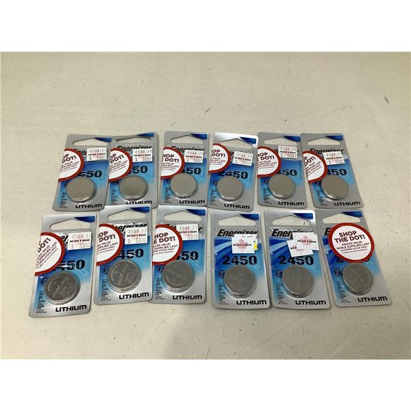 Energizer 2450 Batteries Lot Of 12