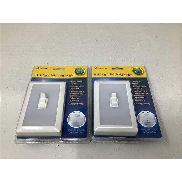 LED Light Switch Light lot of 2 NEW