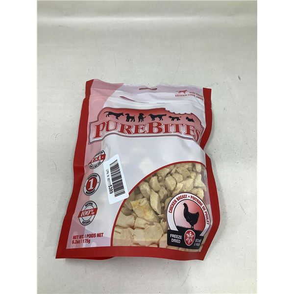 Pure Bite Freeze Dried Chicken Breast dog treats 175g