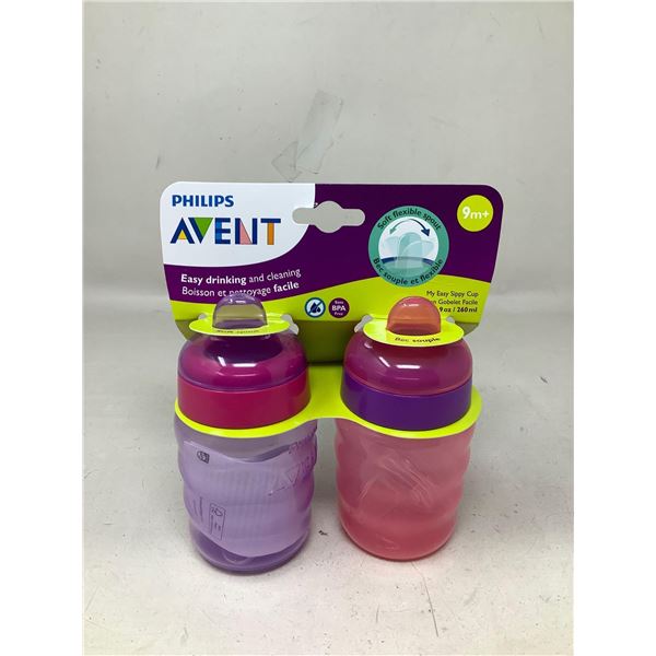 AVENT dual pack sippy cups kids NEW