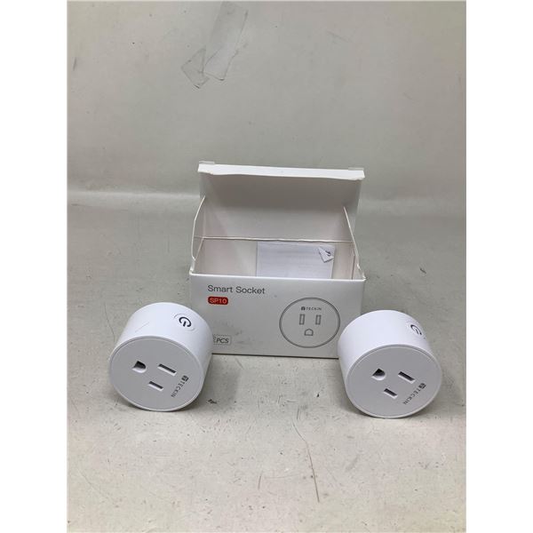 Smart Socket set of 2 shut off pivot plugs