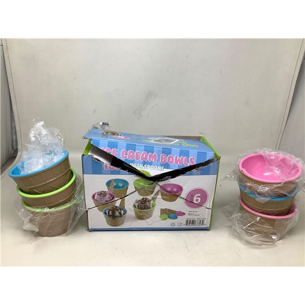 Greenco Ice Cream Bowl set