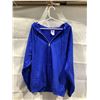 Image 1 : Hanes ecosmart zip up blue hoodie XL