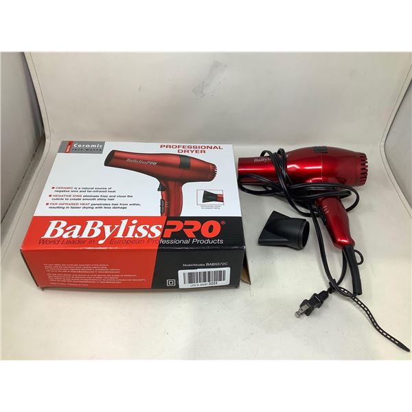 BaByliss Pro Ceramic Hair Dryer