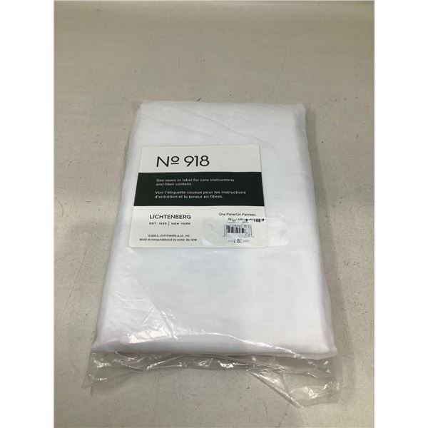 Lichtenberg 59 x 108 curtain panel linen white