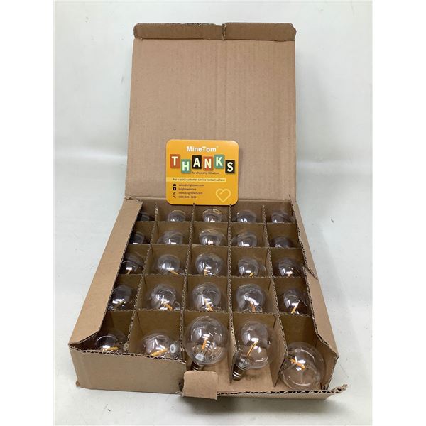 Monton Case lot of bulbs G40