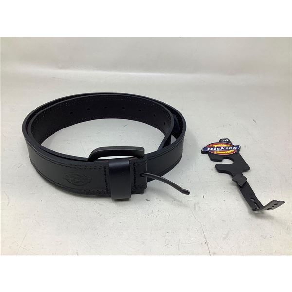 Dickies Mens Black Belt Size 34