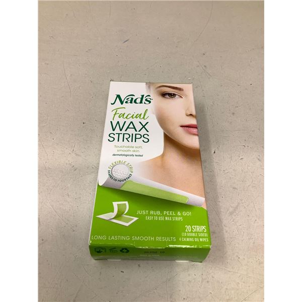 Nads Facial Wax Strips (20 Strips)