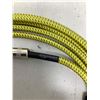 Image 2 : Yellow Braided Aux Cord