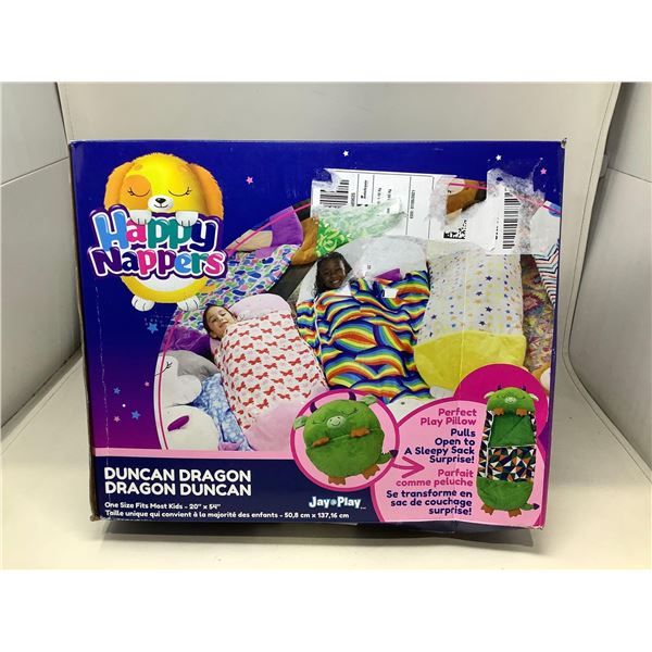 Happy Nappers Duncan Dragon Play Pillow
