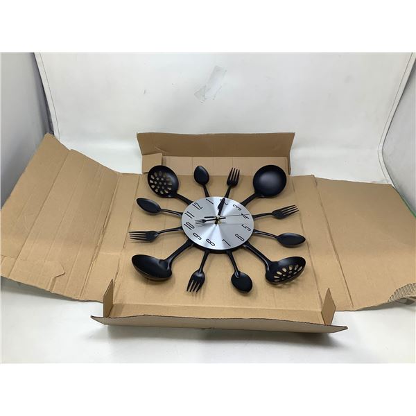 Kitchen Utensils Clock
