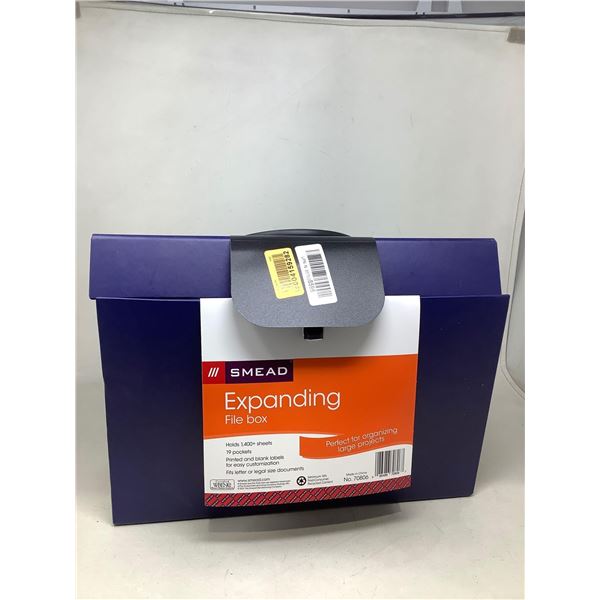 Smead Expanding File Box