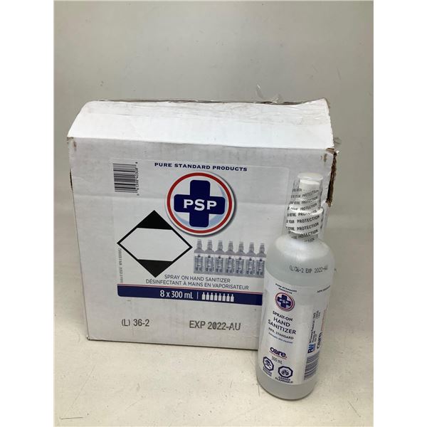 PSO Spray-On Hand Sanitizer (8 X 300ML)