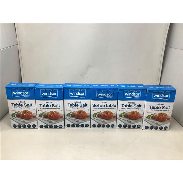 Windsor Table Salt (6 X 1KG)
