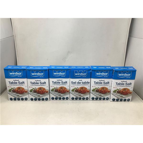 Windsor Table Salt (6 X 1KG)