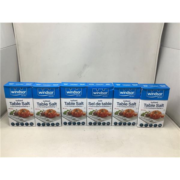 Windsor Table Salt (6 X 1KG)