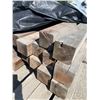 Image 2 : CEDAR POST - Rough Appearance slight weathered - LOT OF ONE- 6 in x 6 in x 12ft