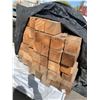 Image 2 : CEDAR POST - Rough Appearance slight weathered - LOT OF ONE- 4 in x 4 in x 8ft