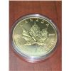 Image 1 : Canada $50 dollar .999 fine gold 1 ounce cased coin - COPY