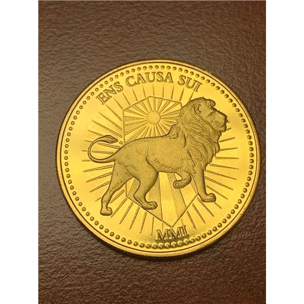 John  Wick Ex Unitae  Vires golden Commemorative Token