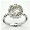 Image 1 : Silver Certified Moissanite(Round 10 Mm)(3.85ct) Rhodium Plated Test And Looks Better Than Diamond (