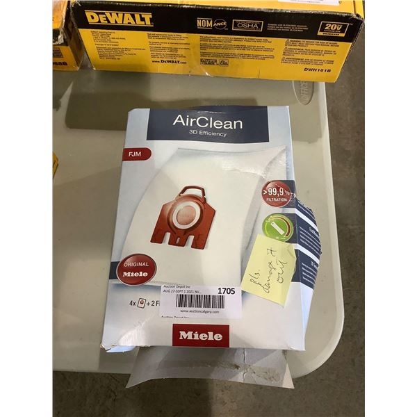 Miele Air Clean 3D Efficiency Dust Bag, Type FJM
