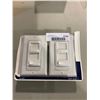 Image 1 : Leviton SureSlide Universal Slide Dimmer 2-Pack