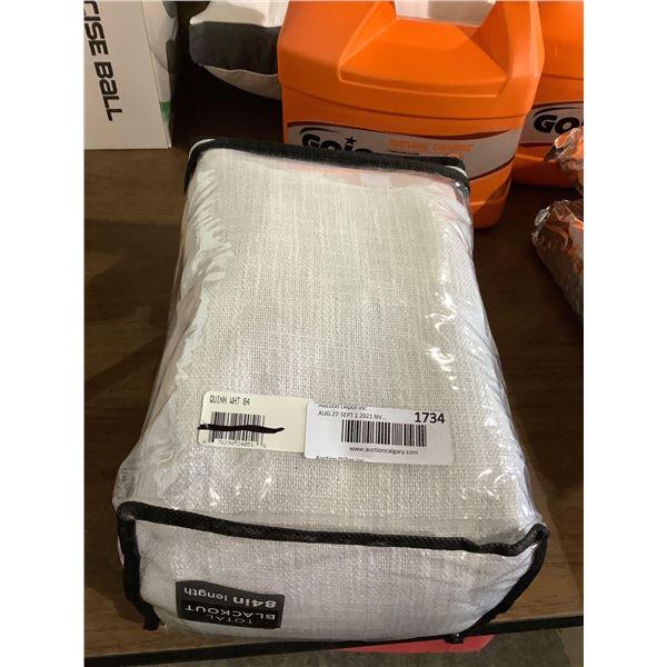 Total Blackout Quinn Curtain Panel (84in L)