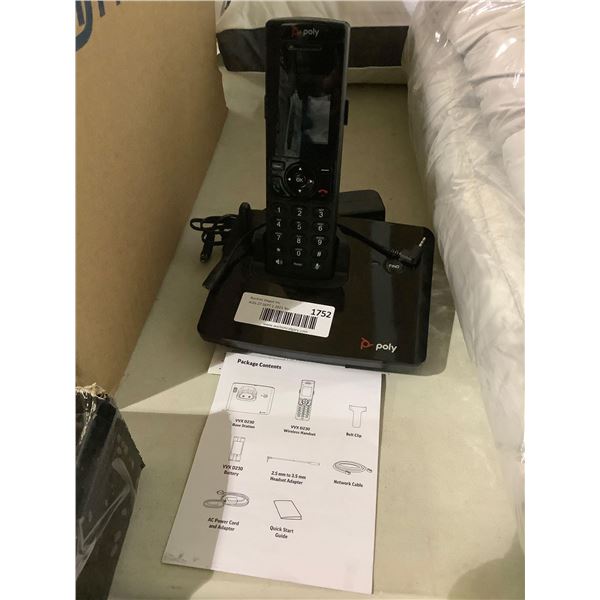 Polycom Cordless Phone - Model: VVX D230
