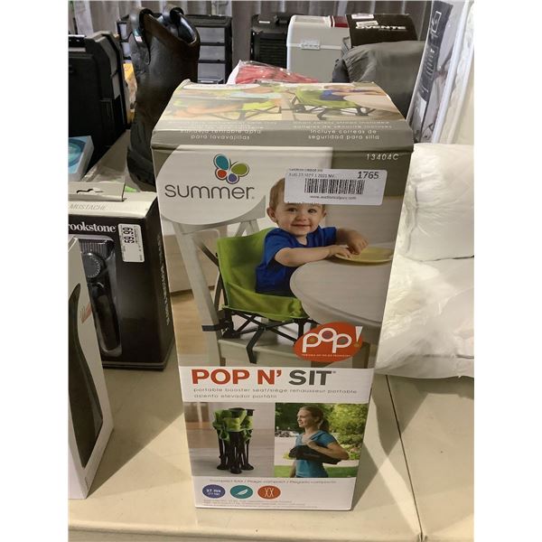 Summer Pop N Sit Portable Booster Seat