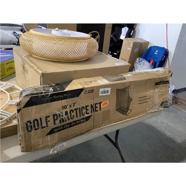 Premium Sporting Goods Golf Practice Net (10ft x 7ft)