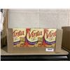 Image 1 : Case of Vinta Herb and Garlic Crackers (12 x 200g)