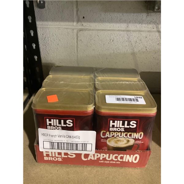 Case of Hills Bros Cappuccino Cafe Style Drink Mix (6 x 453g)