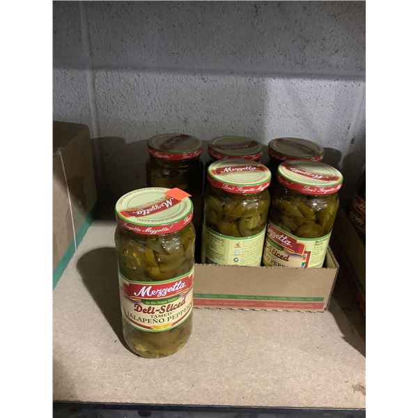 Case of Mezzetta Deli-Sliced Jalapeno Peppers (6 x 473mL)