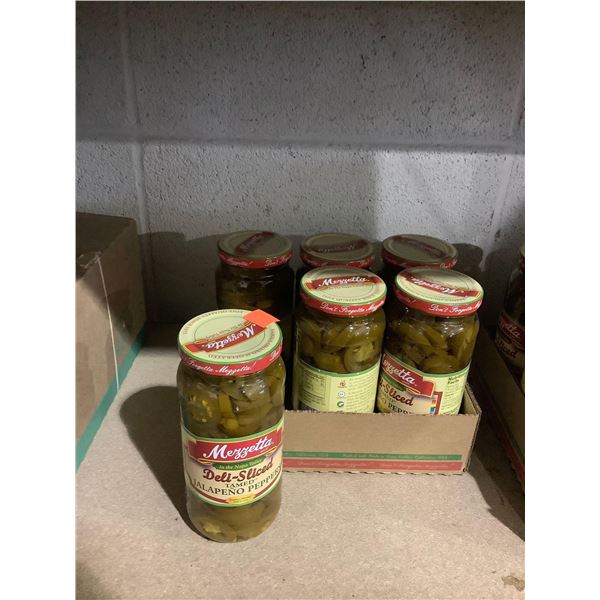 Case of Mezzetta Deli-Sliced Jalapeno Peppers (6 x 473mL)