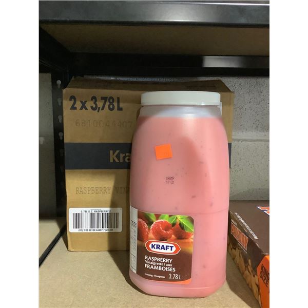 Case of Kraft Raspberry Dressing (2 x 3.78L)
