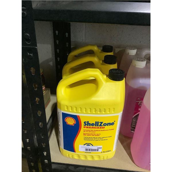 ShellZone Premixed Antifreeze/Coolant (3 x 3.78L)