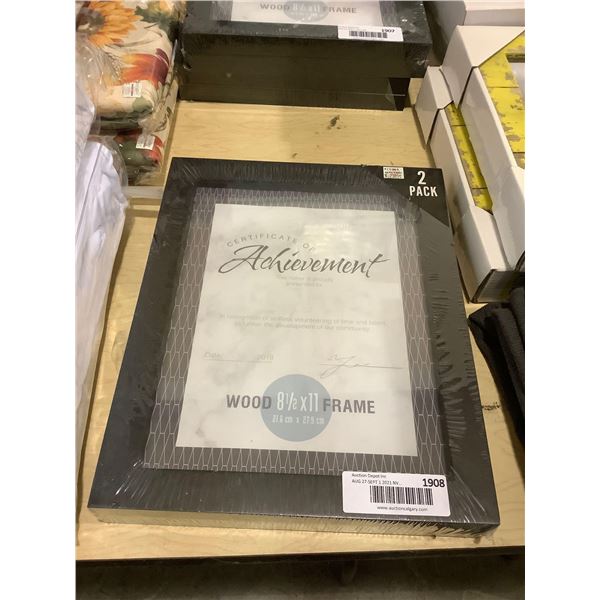 Wooden Frame 2-Pack (8 1/2in x 11in)