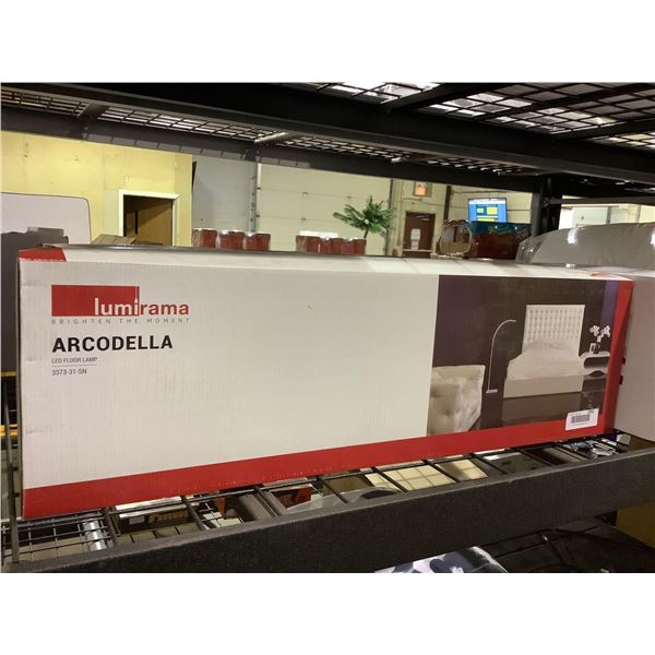 Lumirama Arcodella LED Floor Lamp (16in x 47in)