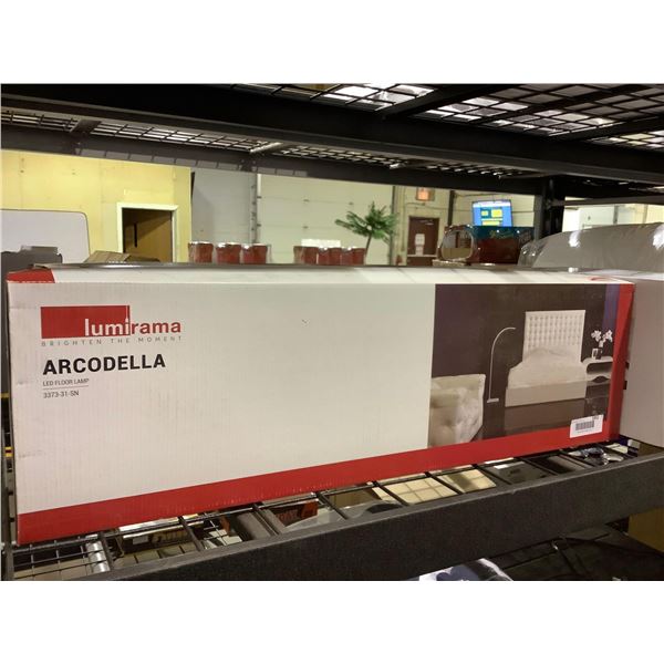 Lumirama Arcodella LED Floor Lamp (16in x 47in)