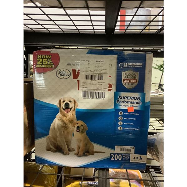 Four Paws 200  Leak Proof Dog Pads