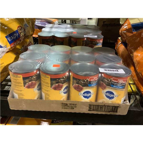 Pedigree Adult Dog Food w/ Real Beef (12 x 630g)