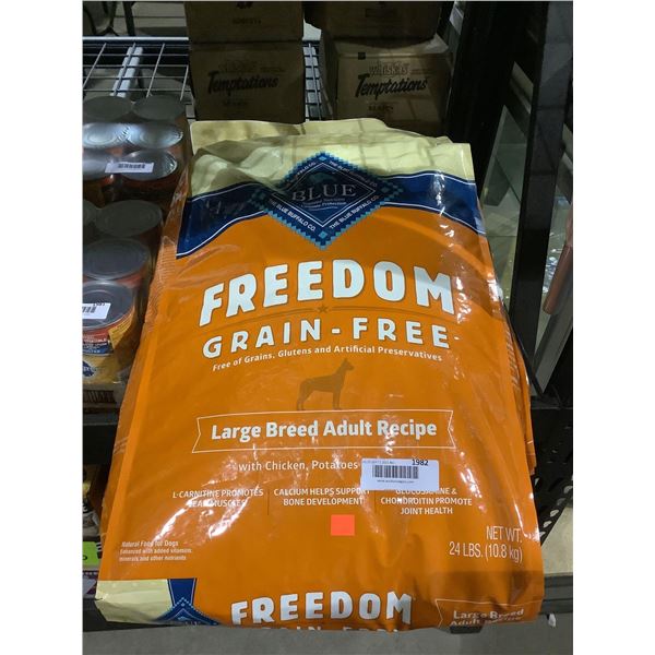 Blue Buffalo Freedom Grain Free Large Breed Adult Dog Food (10.8kg)