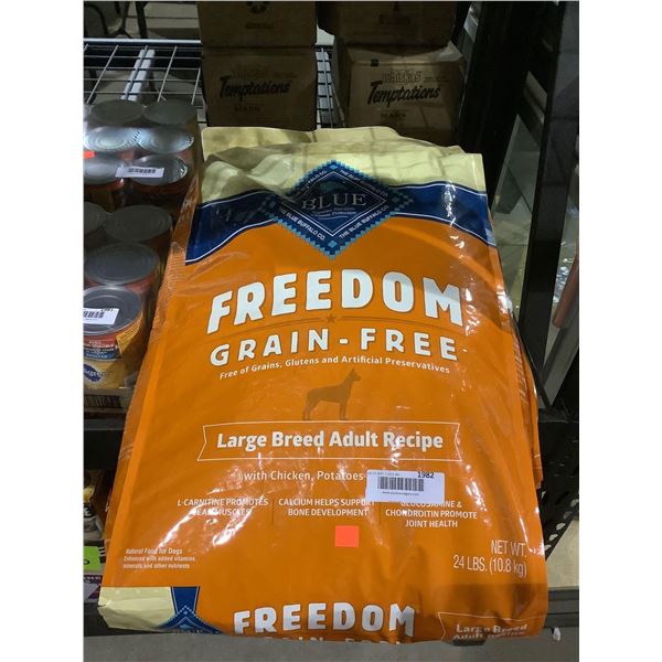 Blue Buffalo Freedom Grain Free Large Breed Adult Dog Food (10.8kg)