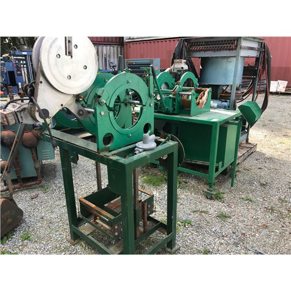 ** 2 PLASTIC PIPE FUSING MACHINES (8