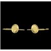 Image 1 : 14KT Yellow Gold Shirt Studs