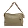 Image 1 : Fendi Green Leather Selleria Shoulder Bag