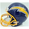 Image 3 : Justin Herbert Autographed Los Angeles Chargers Full Size Replica Helmet Beckett BAS
