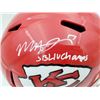 Image 2 : Mecole Hardman Autographed Kansas City Chiefs Full Size Speed Replica Helmet "SB LIV Champs" Beckett